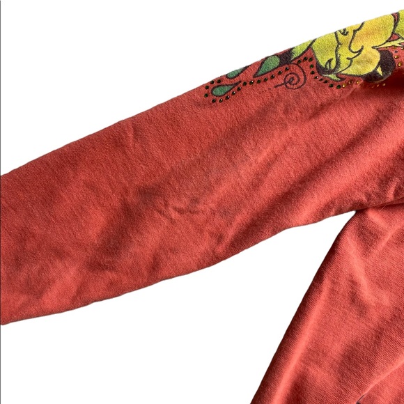 Vintage Y2k Ed Hardy Zip Up Hoodie - Picture 6 of 9